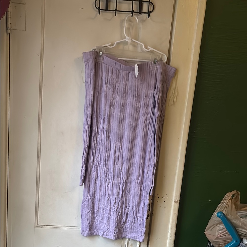 Lavender Wrap Skirt